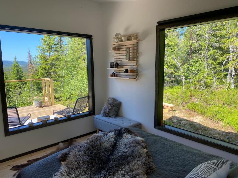 Forest Cabin With Stunning Mountain View & Sauna Torsby Extérieur photo