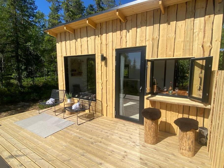 Forest Cabin With Stunning Mountain View & Sauna Torsby Extérieur photo