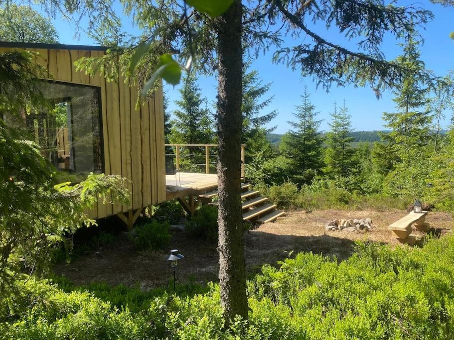 Forest Cabin With Stunning Mountain View & Sauna Torsby Extérieur photo
